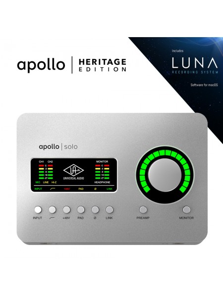 Universal Audio Apollo Solo TB3 | Heritage Edition 